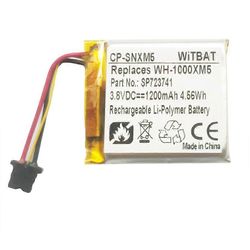 Jo testattu Sopii Sony Wh-1000Xm5 Bluetooth-kuulokkeiden akkuun 723741 CP-SNXM5