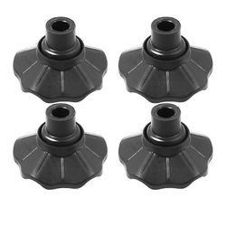 4kpl retkeilyjakkaran jalkakorkki liukumaton ulkotuolin jalkasuojus säädettävä kalastustuolin lisävaruste 13mm