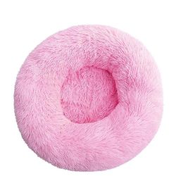Eveltek Komfortabel rund katteseng Lys Pink 50CM*50CM
