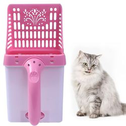 Kattegrus scooper boks Pink