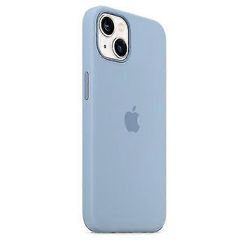 Silikonikotelo Magsafella Iphone 13 -puhelinkotelolle yy Sininen sumu