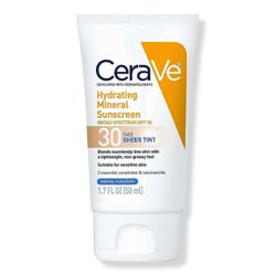 Cerave fuktighetsgivende solkrem ansikt ren fargetone, spf 30, 1.7 oz