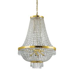 Ideal Lux Lighting Ideel Lux Cæsar - 12 Light Pendant Light Gold, G9