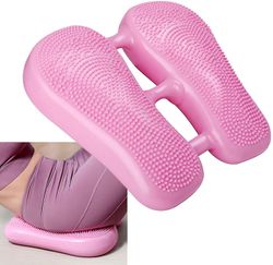 Stepping Balanse Pute Støt Absorpsjon Balansebalansering Pute For Fitness Training Board Støtte Rosa