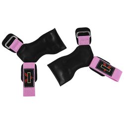 Käsineet Heavy Duty Barbell Voimisteluhihnat Vaihtoehtoinen säädettävä rannekääre vaaleanpunainen