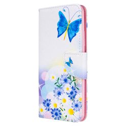 Gangxun Sag for Samsung Galaxy A70e Mønster Butterfly Flower