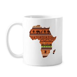 Afrikansk kontinent Navn Landskab Kort Krus