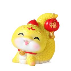 Hartsit kiinalainen käärmefiguuri 2025 käärmevuoden patsas Fengshui harkko eläinveistos uudenvuoden kodinkoristeluun Kiinalainen trendikäärme