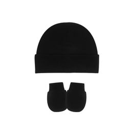 1 setti Vastasyntyneiden hattu ja naarmuuntumattomat käsineet Käsisuojaimet Baby Essential -päähineet naarmuuntumattomat käsilapaset ja konepelti m...