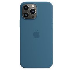 Silikonfodral för iphone 13 Pro Max Blue Jay med MagSafe