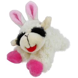 Multipet Lamb Chop Bunny Ears koiran lelu, 1 ea