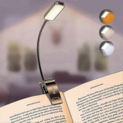 Gritin Book Light 3 tilassa ja ladattava akku opiskeluun