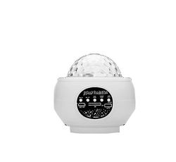 Mikasa Starry Sky Projektion Lampe Bluetooth Musik Fjernbetjening Starry Sky Light Vandmærke Projektor hvid