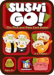 Kroeger Sushi Go! - Valitse ja syötä -korttipeli, vahvistaa todennäköisyyttä, strategista ajattelua.