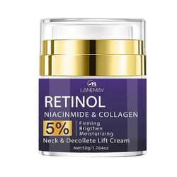 Kaulan kiinteyttävä voide naisille ja miehille, Day & Night Face Moisturizer Cream kosteuttaa ja ehkäisee ikääntymistä, syväkiinteyttää ja kohottaa...