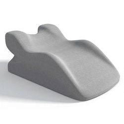 Monitoiminen intiimi paikannustyyny pariskunnille Ergonominen muistivaahtotukityyny Vaalean harmaa Light Grey