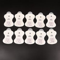 10 stk elektrode erstatning pads for Omron massasjeapparater Elepuls L White onesie