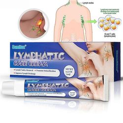 Lymph Care Cream Neck Anti Sturing Detox Lymphatic Drain voide Poista imusolmukkeet 1/2kpl 1 kpl