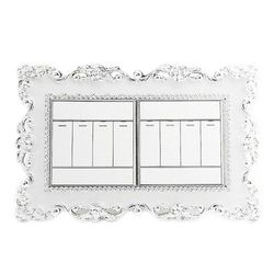 Varychmoo Lys Switch Surround Socket Plade Panel Edge Plast Decors 172x86mm