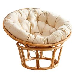 Paksut, pyöreät tyynyt sisä- ja ulkokäyttöön, suunniteltu ripustettavaksi munatuoleihin Viite: 9791