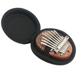 unbrand Musikkinstrument Kalimba Bag Thumb Piano Mbira Soft Case Shoulder Portable Bag Svart