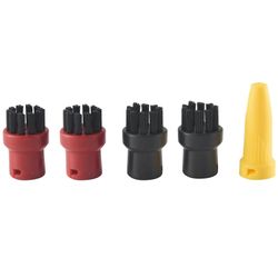 unbrand Pyöreä harja KARCHER SC1 SC2 SC3 SC4 SC5 CTK10 SG4/4 Etc SC -sarjan höyrypesurin osien vaihtosuutin Keltainenmustapunainen