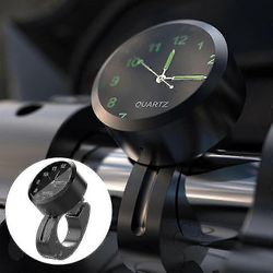 Vedenpitävä pyöräkello hehkuu tummassa kellossa moottoripyörä Alluminum Alloy Dial Mini polkupyörän ohjaustangon dropshipin asentamiseen
