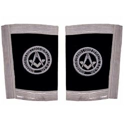 Bricks Masons Maltas suveræne grand lodge - officer - sglom gauntlets manchetter