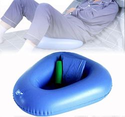 Phwj Vuodepaikan puhallettavat ilmatyynyt, kannettava kylpyhuone Potty-vuode-WC-wc-wc-hoito Pisuaarit nukkumaan sängyssä nukkumapotilaalle