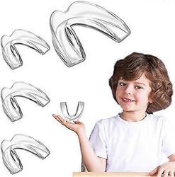 Lasten hammassuojat hampaiden hiontaan, Poista puristava bruksismi, hampaiden valkaisualusta ja urheilu, lasten muovattavat purentasuojat (60 * 40 ...