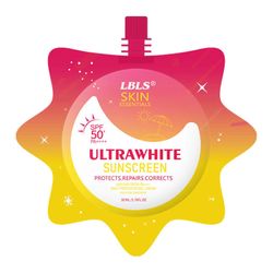 Ultravalkoinen aurinkovoide SPF50 kasvoille UVA/UVA Daily Protection Gel-Cream ulkoiluun 1pcs