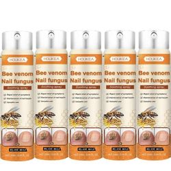 Sienihoitosuihke varpaankynsiin, kynsien supervahva sienilääkeneste kaikille kynsityypeille 5pcs