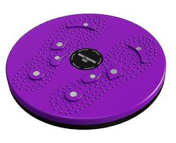 Fod Motion Fitness Twister Magnet Balance Roterende Boardpurple