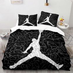 Kerota Koripallotähti-ikoni pussilakana, 3D-tulostus koripallo urheiluvuodevaatteet, lasten pussilakana, mikrokuituliina pojat tytöt aikuisten vuod...