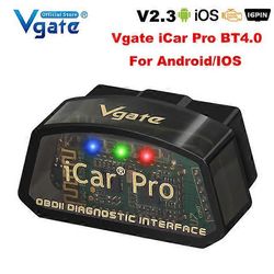 Vgate iCar Pro elm327 V2.3 OBD 2 OBD2 auton automaattinen diagnostiikkaskanneri WIFI Bluetooth 4.0 IOS-skannaustyökalulle ODB2 PK ELM 327 V1 5 BT4.0
