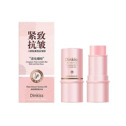 Dinkiss Collagen Multi Balm Stick Wrinkle Firming Anti-Wrinkle Brighten Tone Korean Moisturizing Balm