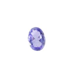 Zawadee Tanzanite Precious Gemstone Oval Cut Blå 0.7 Carat(s)