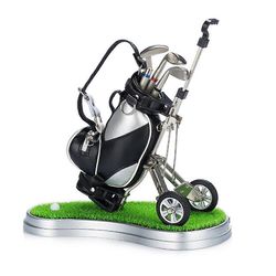 Golfkynän pidike Pöytätarvikkeet, golflahjat miehille Golfarit miehille Toimistotarvikkeet Sisustus kynällä Ja Sepä