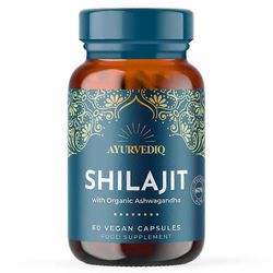 Ayurvediq Wellness Shilajit -uute ja Ashwagandha-lippikset - 60-luku
