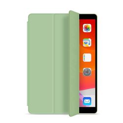 Unbrand Beskyttende kasse læder smart kasse cover til Apple Ipad Air3 10,5 Pro Lys grøn