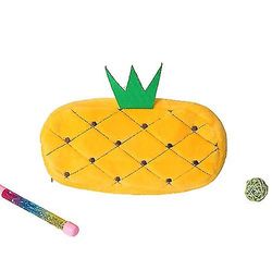 Barsinfi Sød tegneserie blyant taske dyreelever kreativ gave brevpapir boks Pineapple