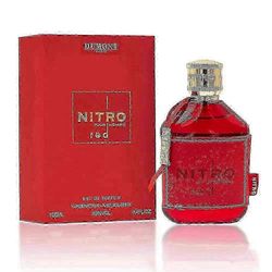 Sopii Nitro Red Dumont EDP -hajuveteen miehille ja naisille - 3.4 fl oz 100ml pitkäkestoinen tuoksu