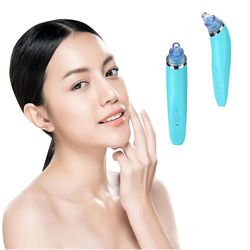Coosilo Elektrisk Blackhead Fjernelse Enhed, Facial Blackhead Fjernelse Device blå