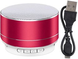 Coosilo Trådløs Bluetooth-højttaler Tf Usb Aux Support Lydhøjttaler rød