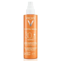 Vichy Capital Soleil Solu Suojaa näkymätön vesineste spray SPF30 200ml