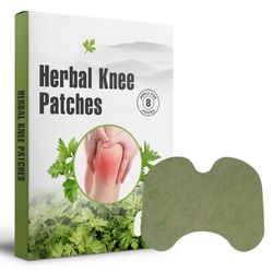 Yrttiset polvitarrat, jotka lämmittävät koiruoholaastaria, kohdunkaulan kivunlievityslaastari Vihreä