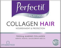 Vitabiotics Perfectil Platinum kollageeni hiusjuoma, 10 x 50ml pullot