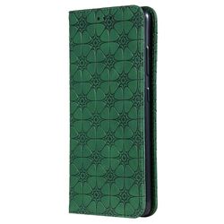 Gangxun Kompatibel med Samsung Galaxy A52 5g taske læder magnetisk flip folio cover tegnebog grøn