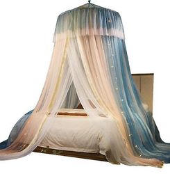 Handuo Loft Mosquito Net Princess Børn 's Bed Curtain Gratis Installation farve4