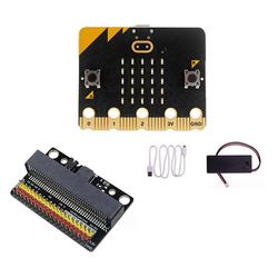 BBC Microbit V2.0 bundkort En introduktion til grafisk programmering i Python programmerbar lære sort